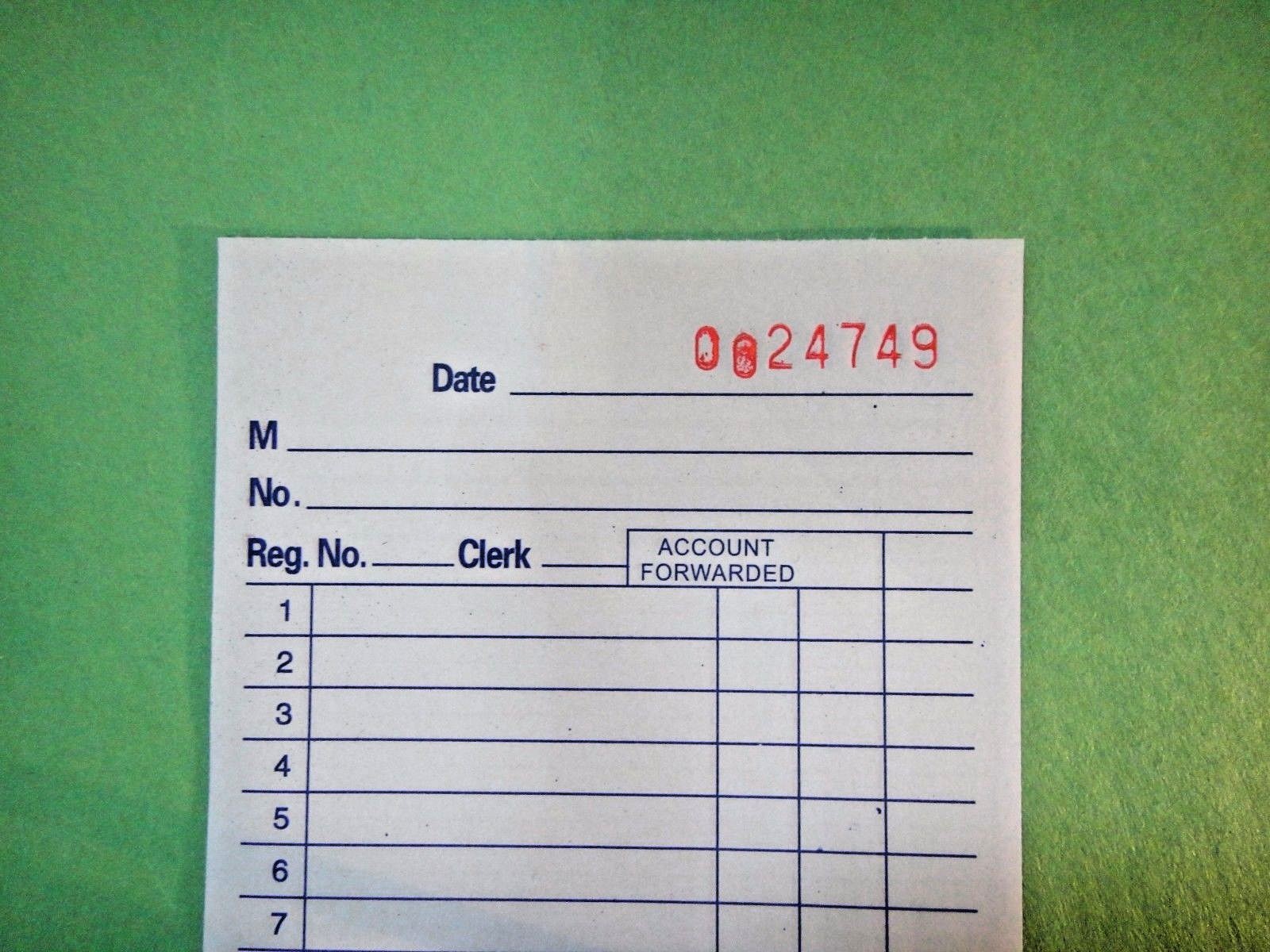 12 Pcs-Sales Book Order Receipt Invoice Carbon less 50 sets 3.5″x5.5″ US Seller