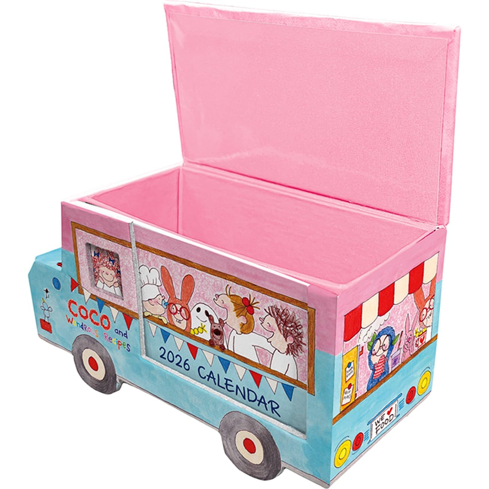 GreetingLife 2026 Calendar Coco-chan Car Box C-1737-RY
