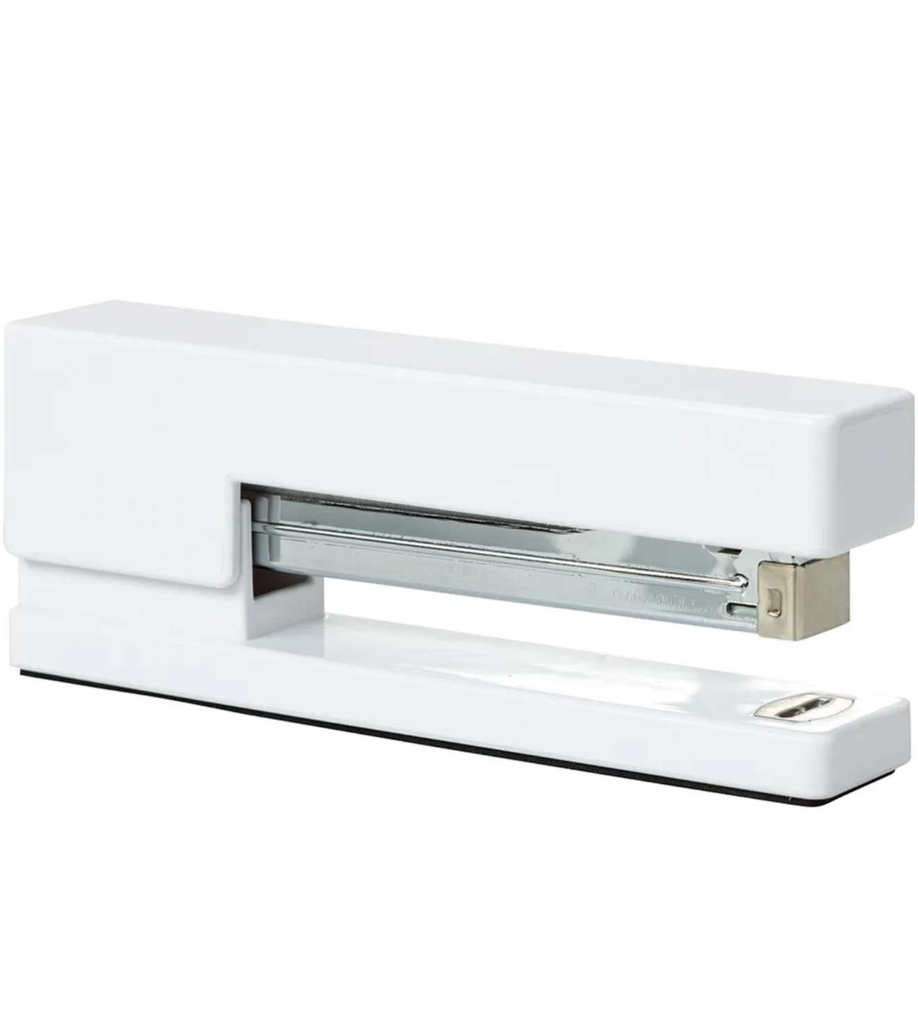 JAM PAPER Office & Desk Sets – 1 Stapler & 1 Tape Dispenser – White – 2/Pack
