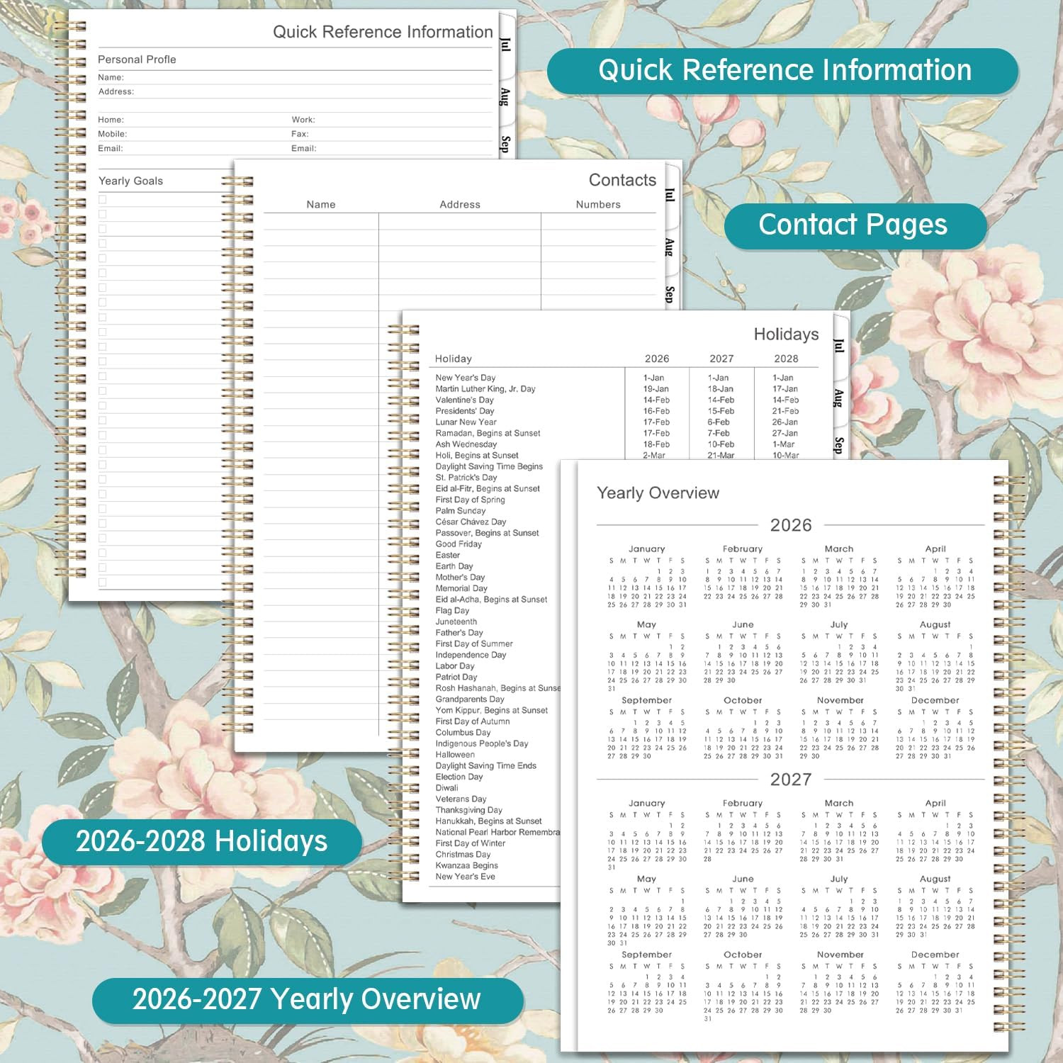 Planner 2026-2027 / 9” X 11” Academic Planner 2026-2027, July 2026 – June 2027