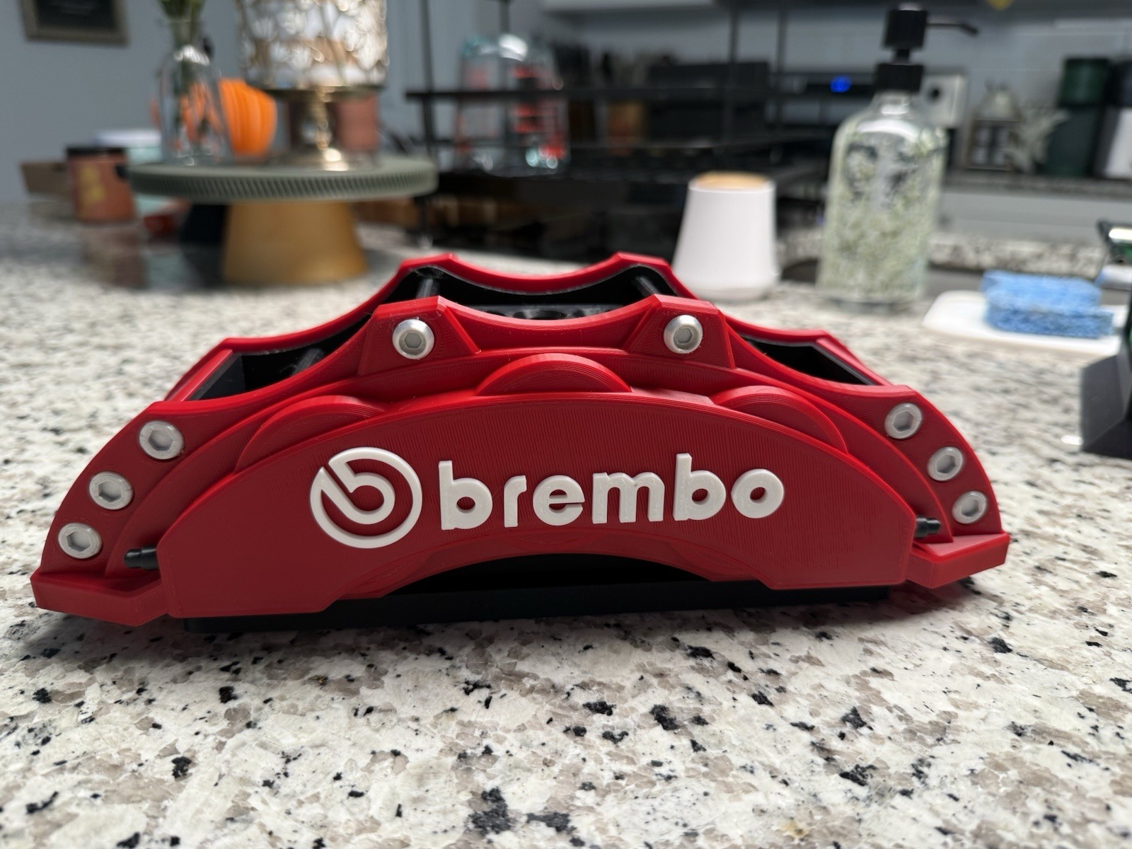 Custom Brembo Desk Organize Holder Novelty Set For Garage – ANY COLOR