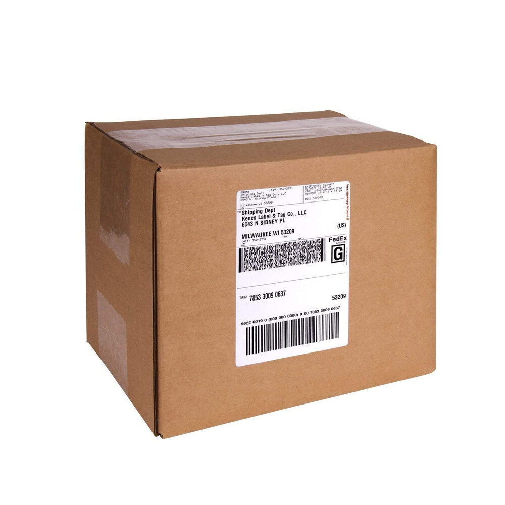 500 Shipping Labels Rounded Corners 2 Per Sheet 8.5 X 11 Self Self Adhesive USA