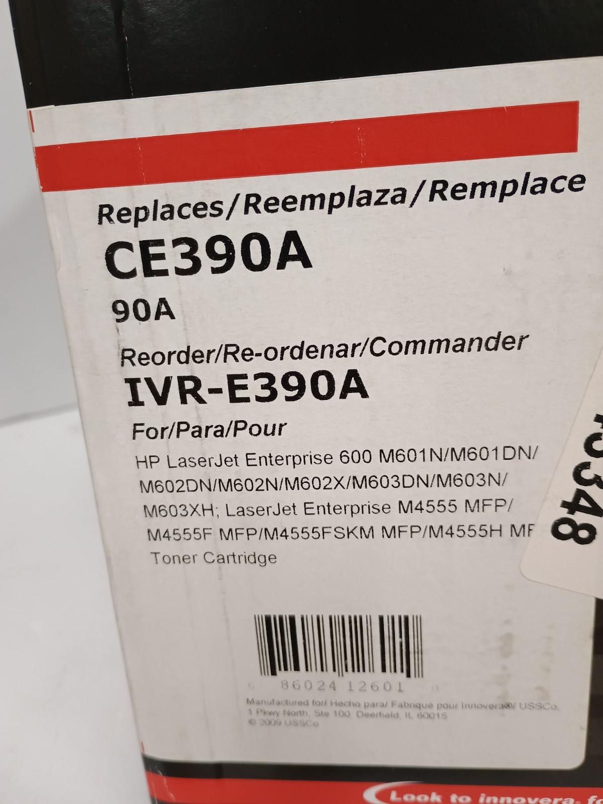 Innovera E390A 10000 Page-Yield Remanufactured Toner for 90A (CE390A) – BK New