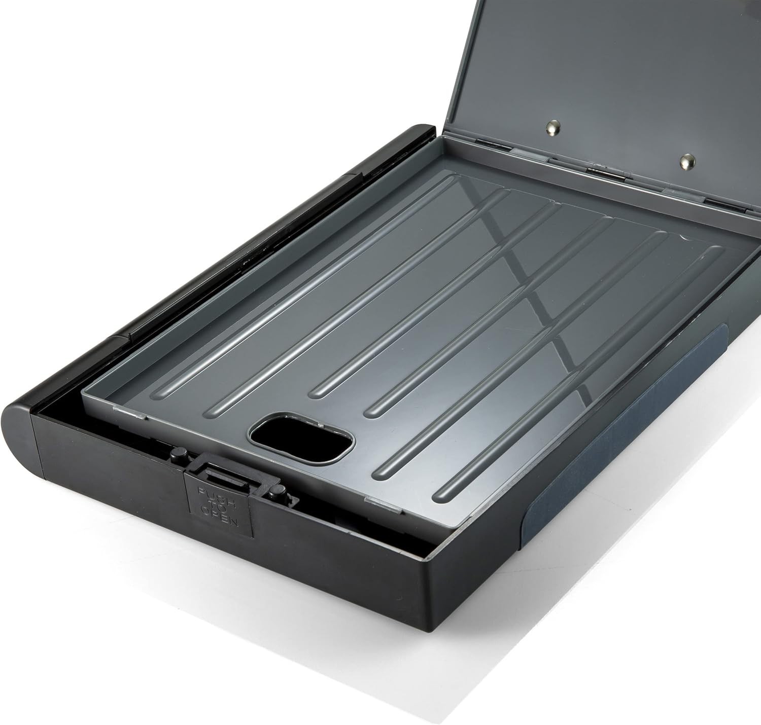 Double Storage Clipboard, Form Holder with 2 Compartments, Magnetized Storage…