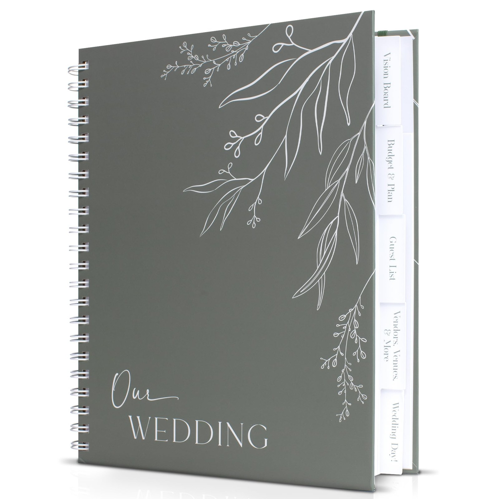 Beautiful Minimalistic Wedding Planner Book and Organizer Enhance Excitement…