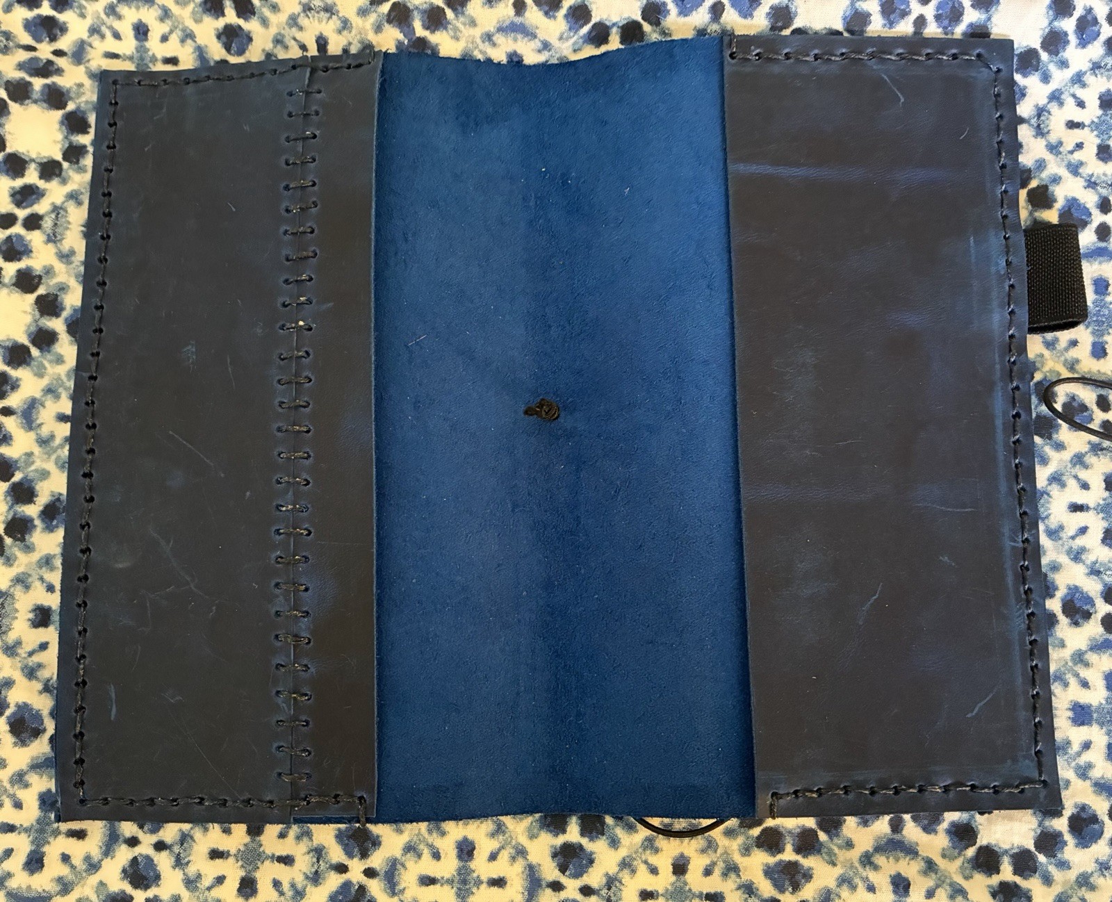 Set Of Two Handmade Genuine Leather B6 Slim Notebook Covers