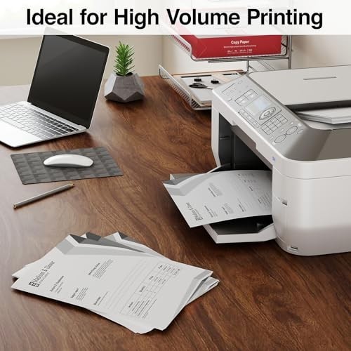 High-Quality 8.5×11 Copy Paper, 20lb, 92 Bright, 500 Sheets/Ream, 8 Reams/Carton