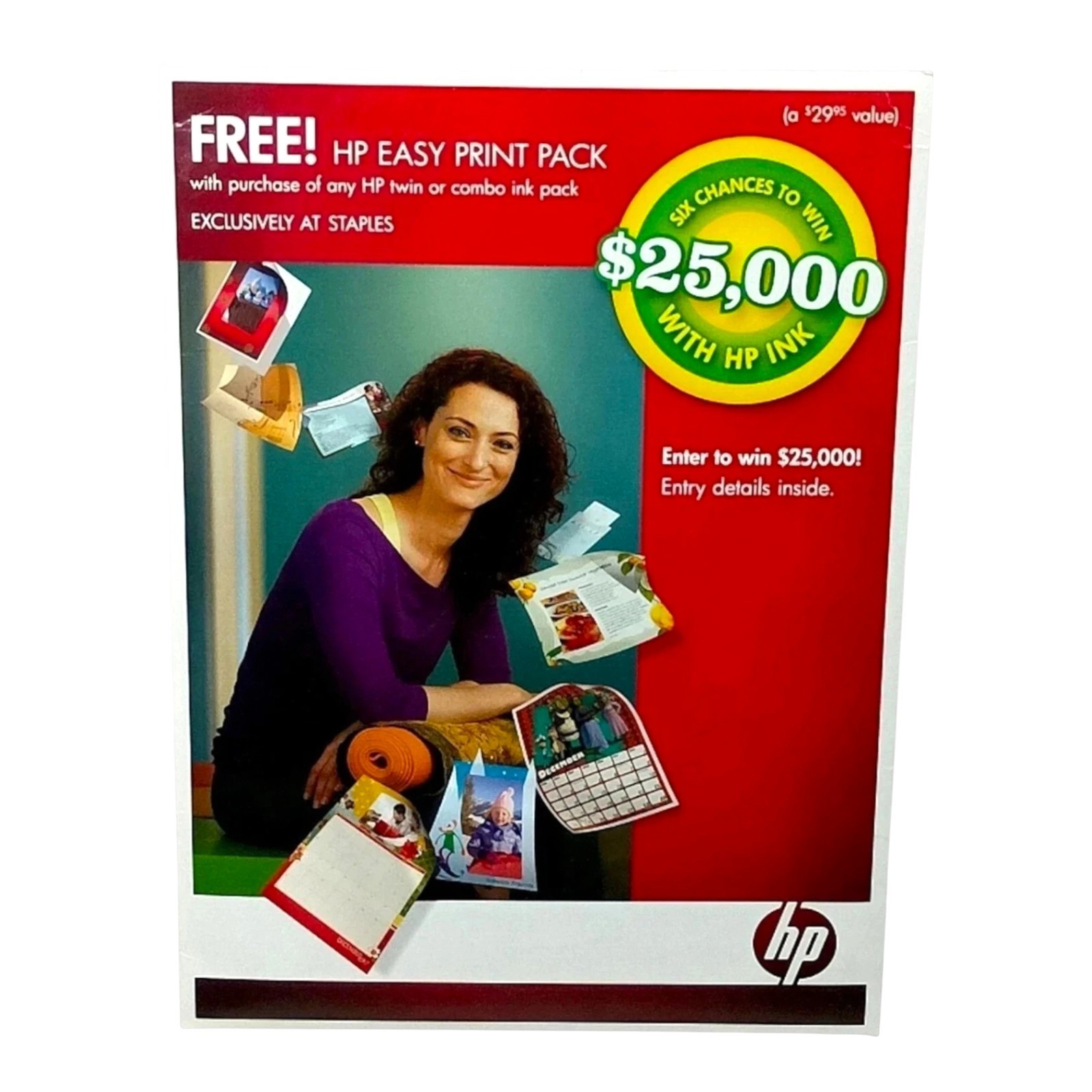 HP print pack, Hewlett Packard paper, You Create sheets, C2B4 print sheets, HP