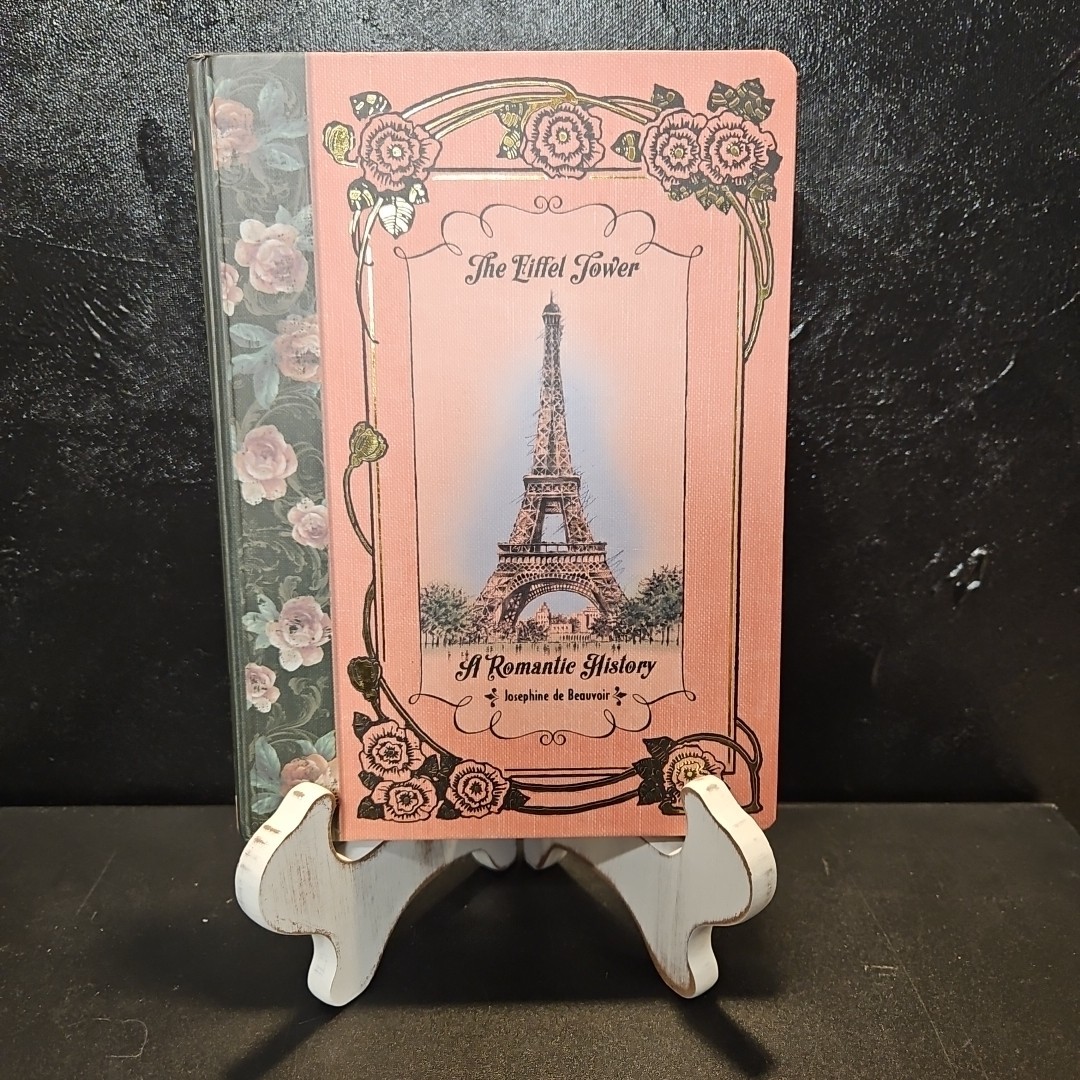 NWT Punch Studio Romantic Eiffel Tower Hardcover Journal 120-Count Lined Pages