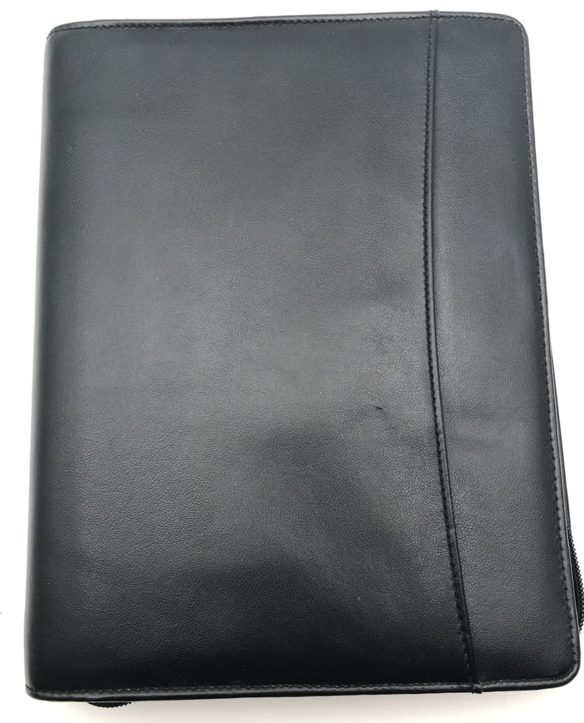 Day Runner Classic Edition 3-Ring Binder Laux Leather Black