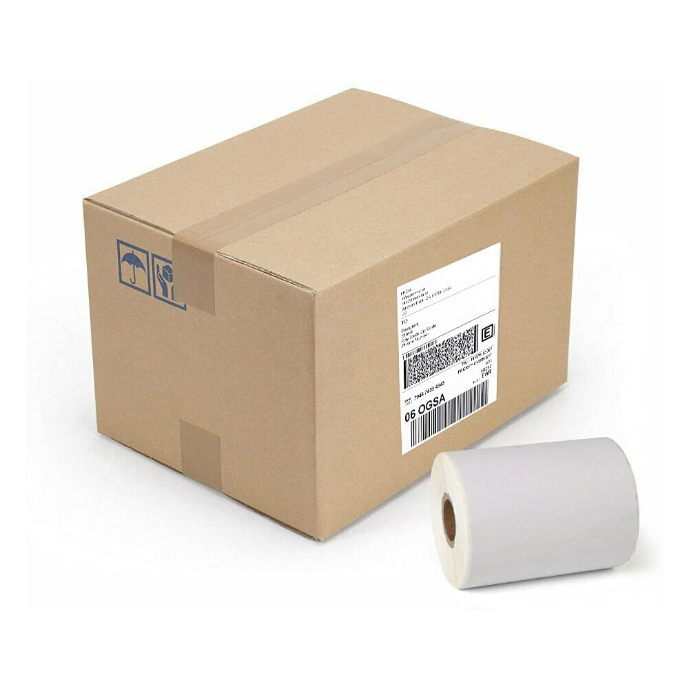 6 Rolls DYMO 4XL Labels Direct Thermal Shipping Labels 4″x6″ 1744907 Compatible