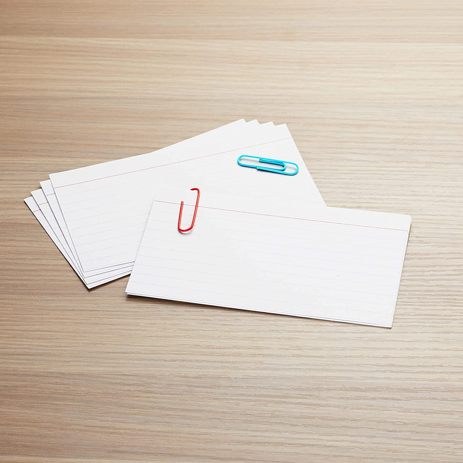 Heavy Weight Ruled Lined Index Cards, 300 Count, 100 Pack of 3, White, 3 X 5 Inc