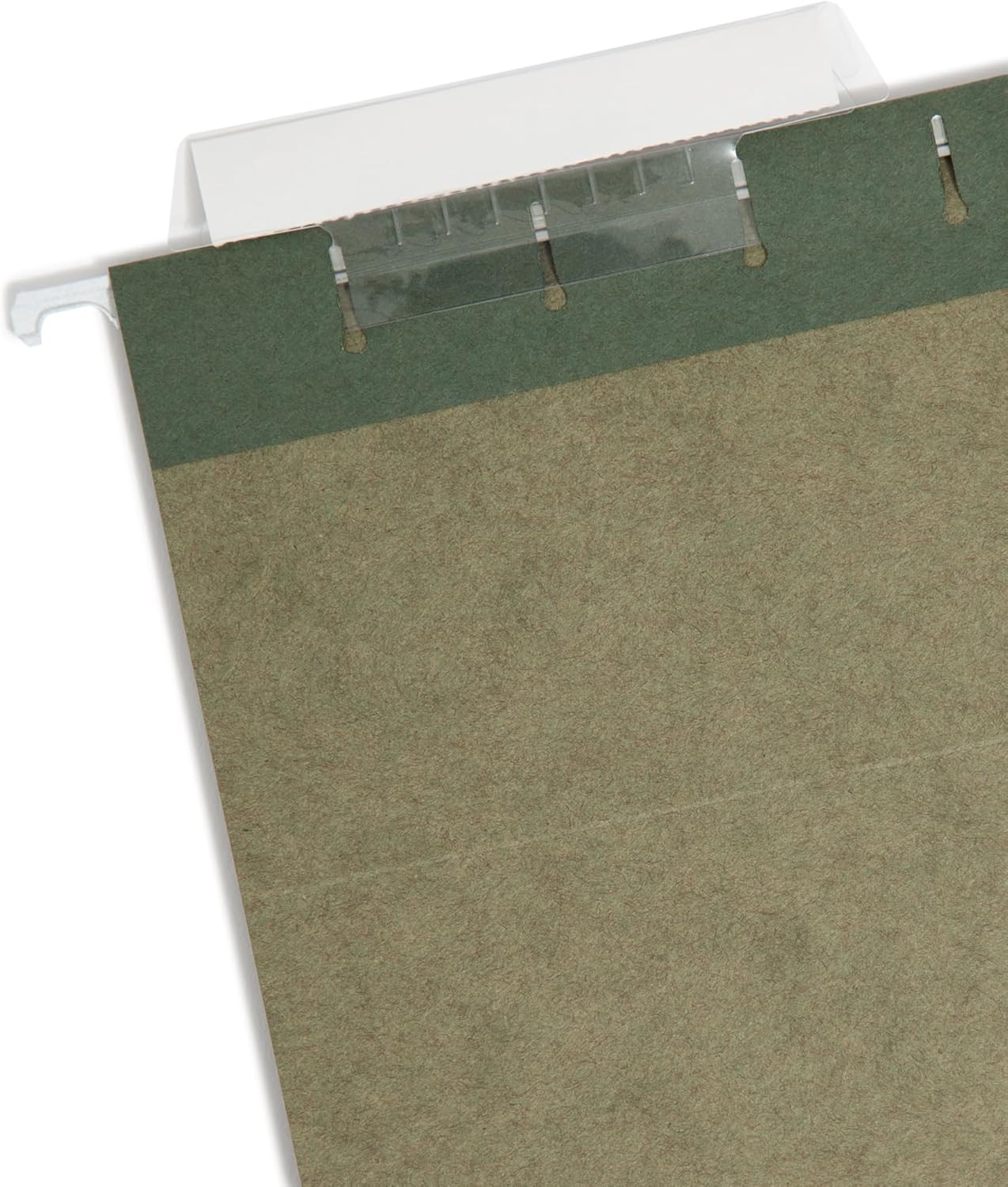 Hanging File Folder with 1/3-Cut Tab, Legal Size, Standard Green, 25 Count