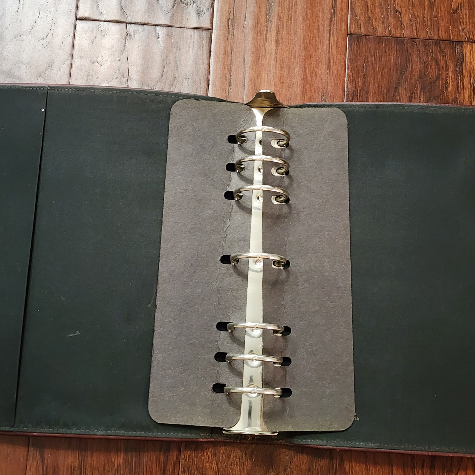 Vintage Day-Timer XL 11″x12″ 7-Ring Binder Planner Antique Vinyl Canada