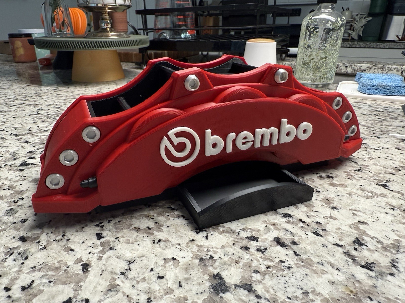 Custom Brembo Desk Organize Holder Novelty Set For Garage – ANY COLOR