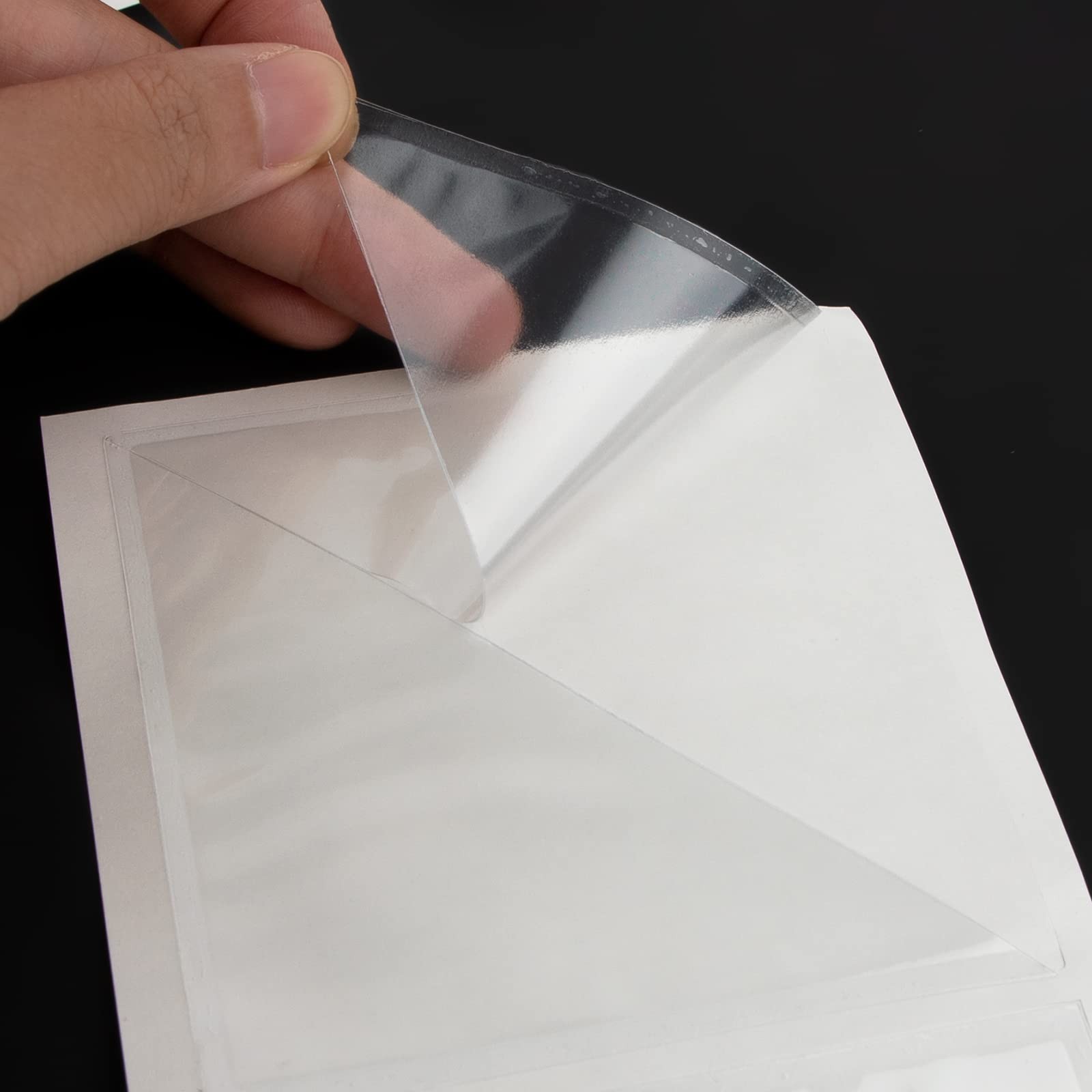 Lineco 100 Pack 3 in Clear Polypropylene Mounting Corners Acid-Free Photos DIY