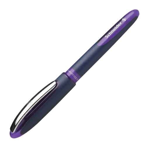 Schneider One Business Rollerball Pen 0.6mm Line Width Purple Office School Home