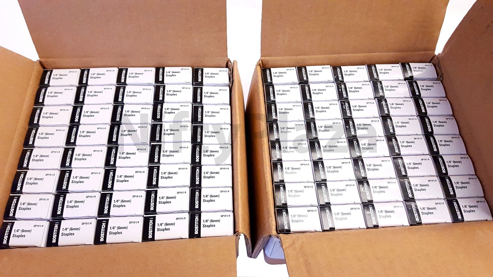 2 Boxes of Stanley Bostitch P3 Staples SP19 1/4″ Premium – FAST FREE SHIPPING