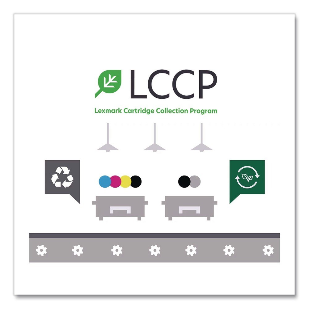 Lexmark X748H1CG Return Program 10,000 Page-Yield High-Yield Toner – Cyan New