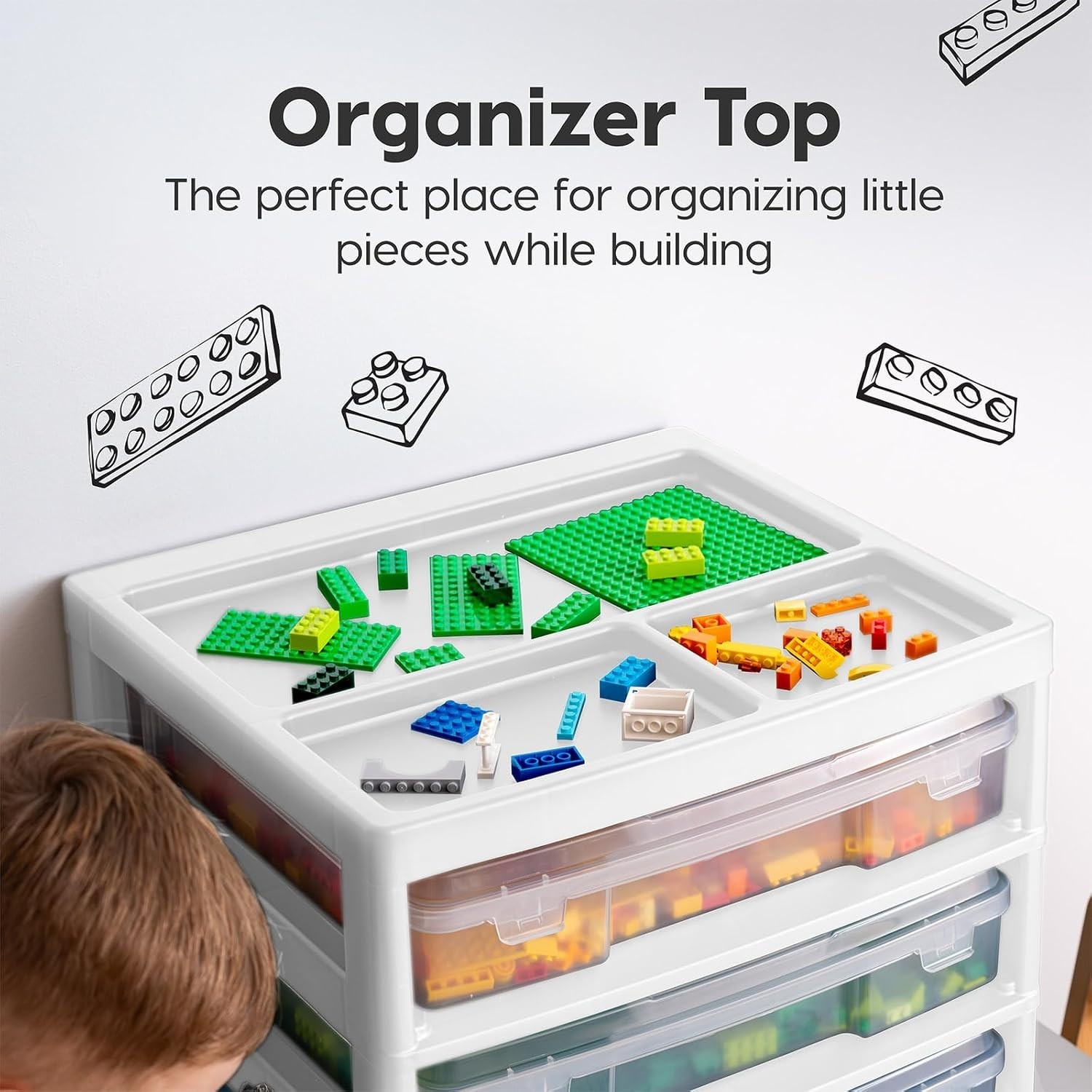 Multi-Purpose Office Organizer – Pens, Pencils, Sticky Notes