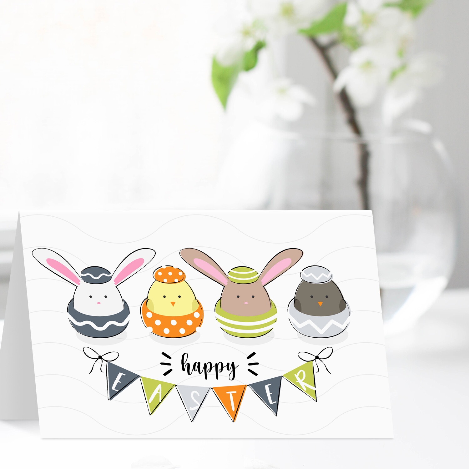 Extra Thick 100lb White Half Fold Greeting Cards – 5.5 x 8.5 – 50 per Pack