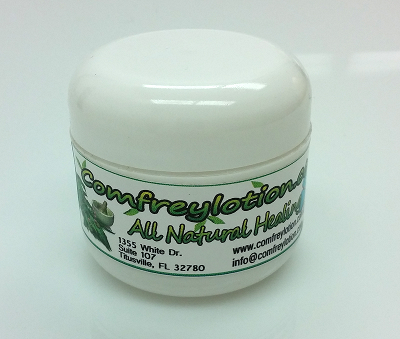 Comfrey Lotion 8oz All Natural Healing Agents in One