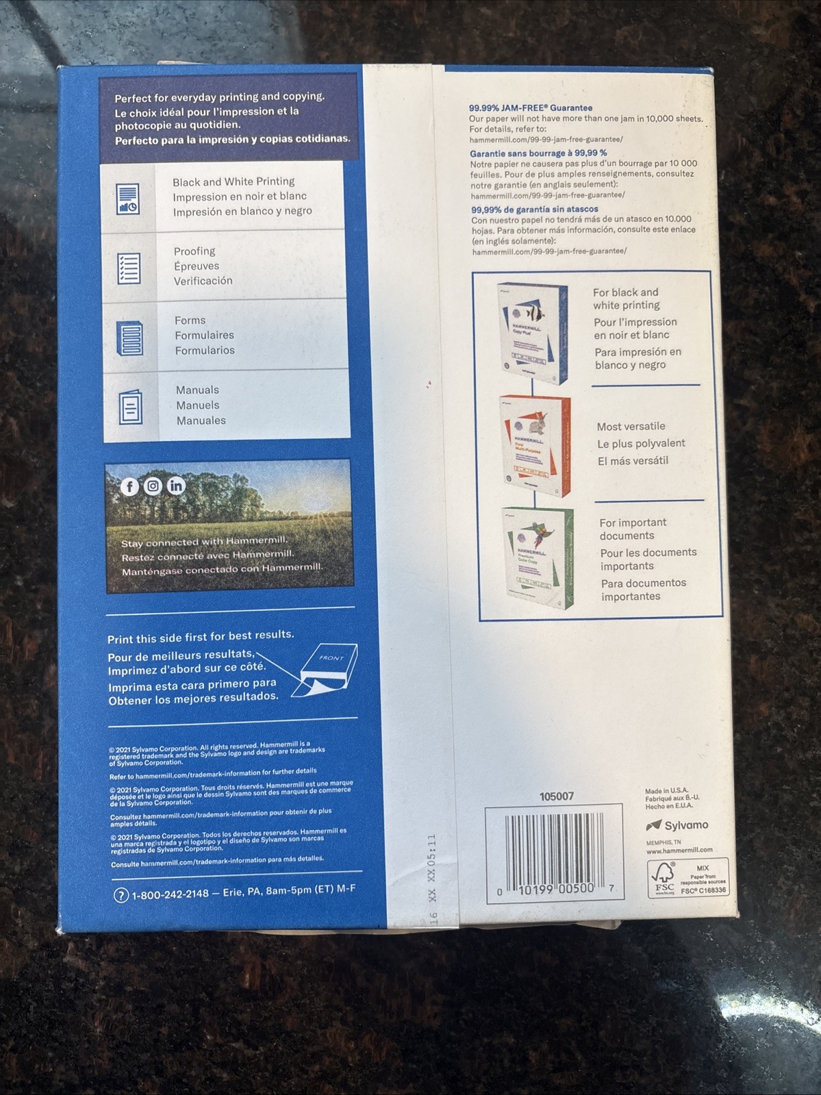 Hammermill Economy Copy Plus Paper Ham105007rm New Sealed
