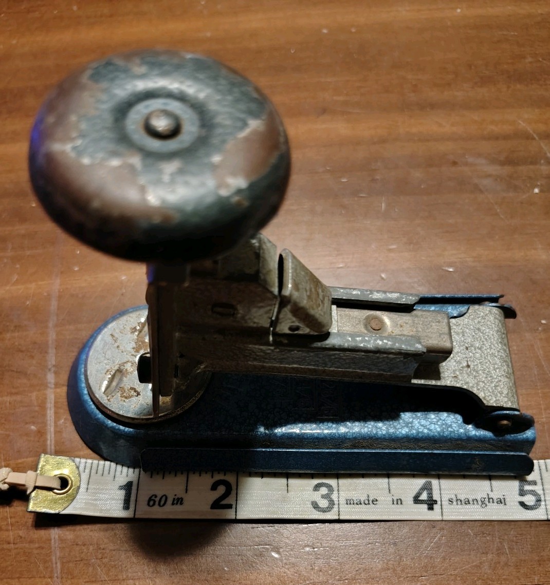 Vintage Stapler Stapler Skre Tri Office Desk Accessory 50s West Germany
