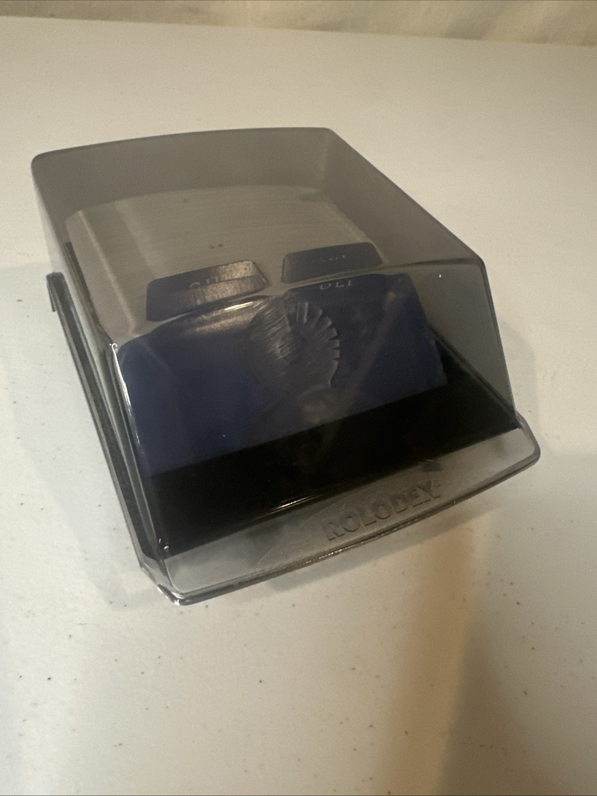Vintage ROLODEX Business Address Telephone Card File Model S-310C Black