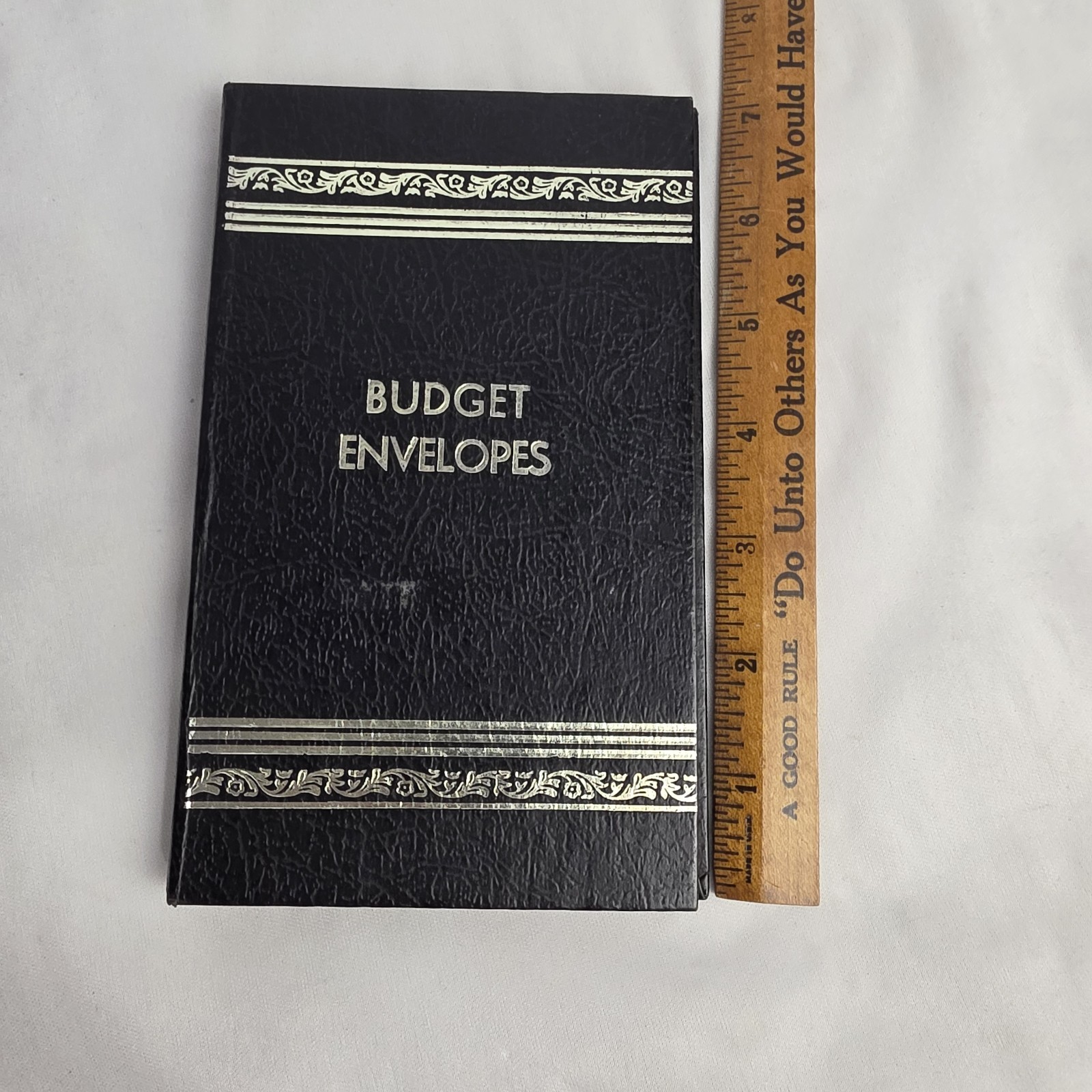 Vintage Budget Envelope Book – Cash Organizer 8 Envelopes MCM Financial Banking