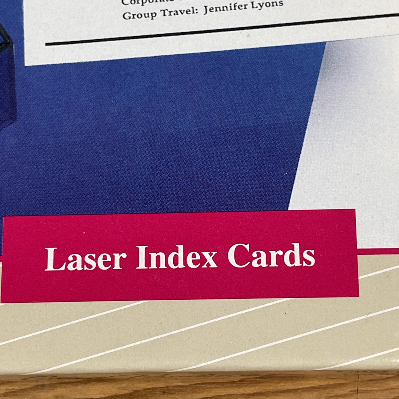 Avery White Index Cards For Laser Inkjet Printer 150- 3 x 5 Perforated 5388 New