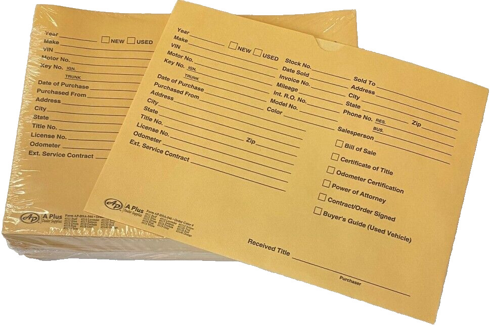Deal Jackets Envelopes • Golden Buff • (#511) (P11) (100 Qty)