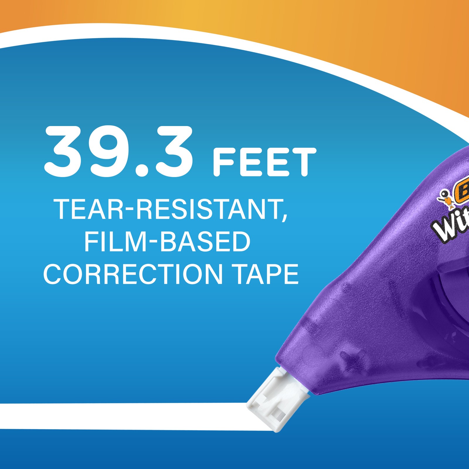 BIC Wite-Out Brand EZ Correct Correction Tape, 18-Count Pack