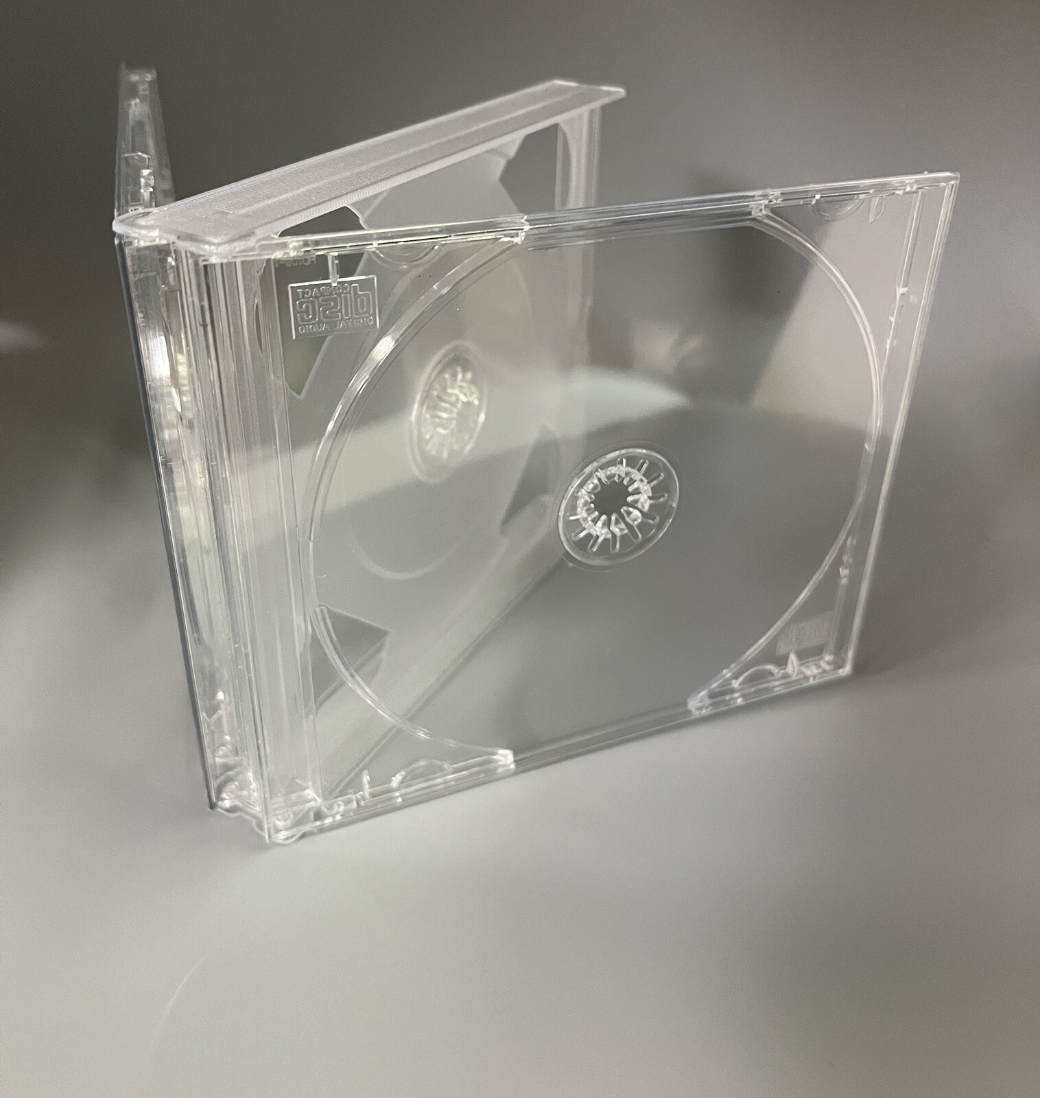 10 PCS NEW 24MM MULTI-4 QUAD CD JEWEL CASES WITH CLEAR TRAY, GF4 FREE SHIPPING
