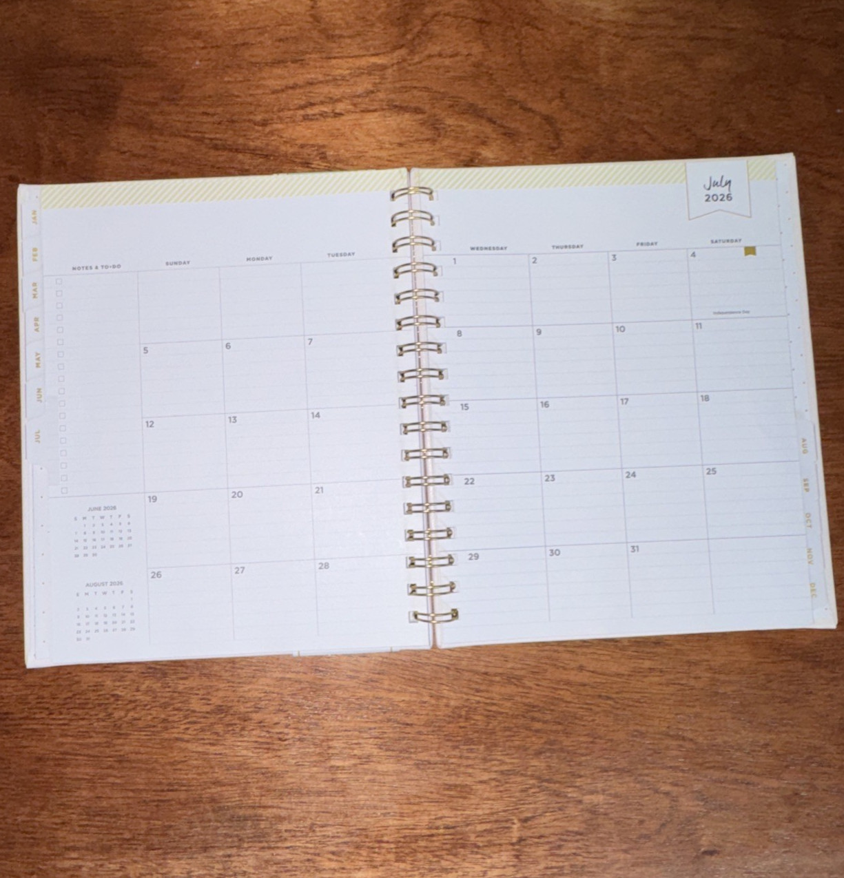 Blue Sky Day Designer Hybrid 2026 Planner Monthly Weekly Pale Pink New