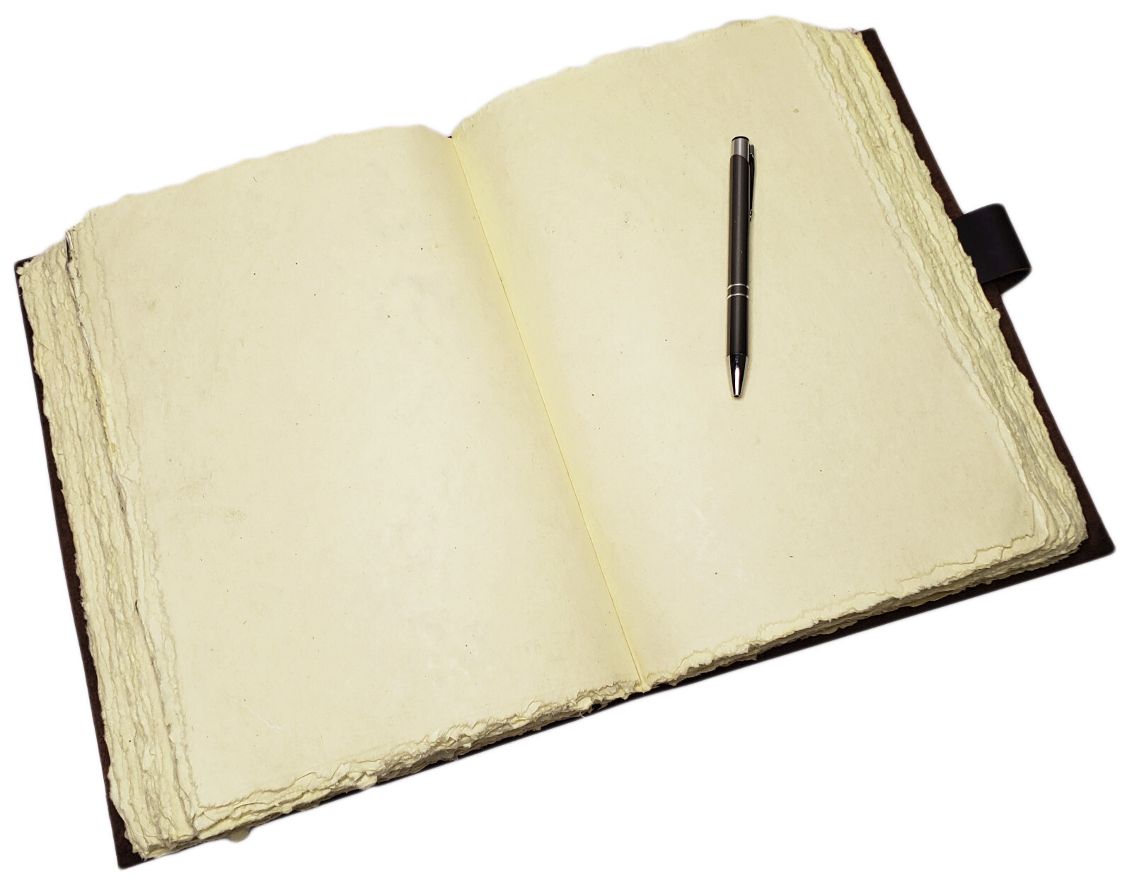 LARGE Vintage Leather Journal Diary Sketchbook Notebook Rustic Old World Style