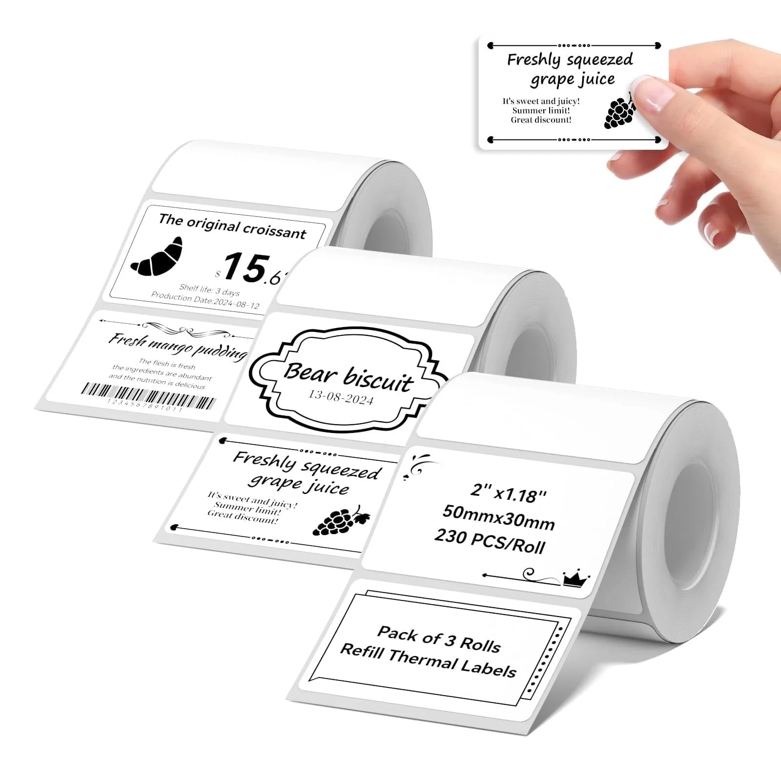 NIIMBOT B1 Pro Label Maker Machine with Tape Portable Bluetooth Thermal Printer