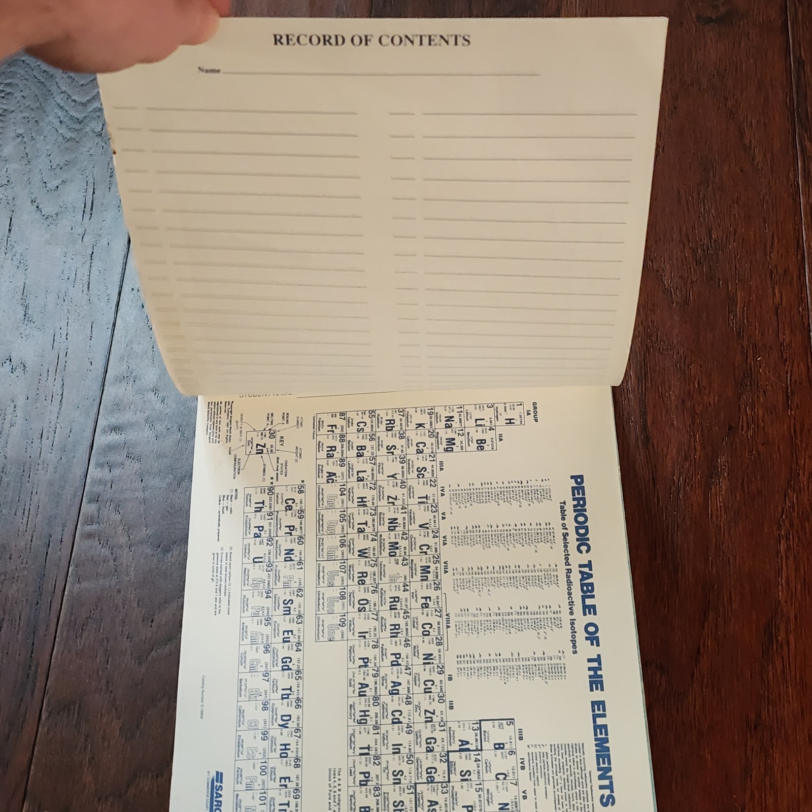 Vintage 1994 JONES BARTLETT Laboratory Research Notebook 100 Duplicate Sets