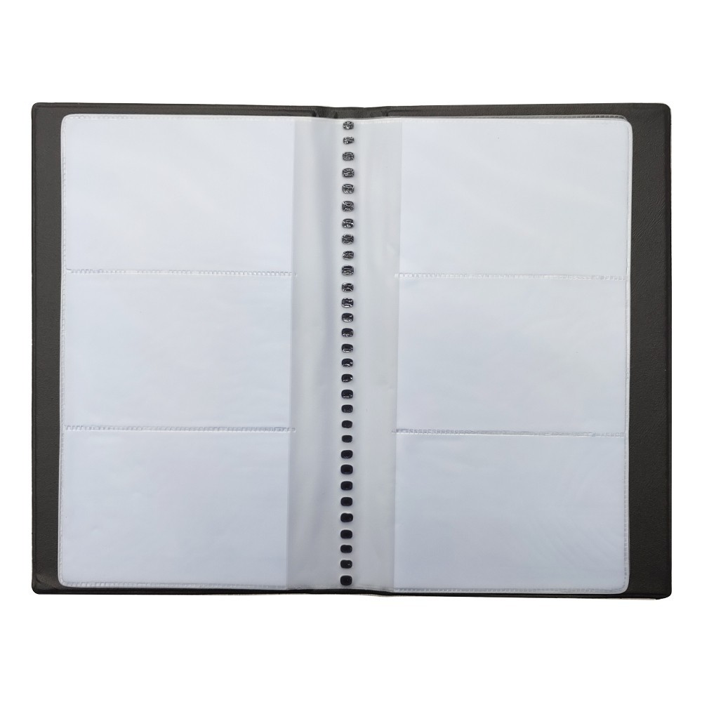 1PC 120 Cards Business Name ID Credit Card Book Case Keeper Holder