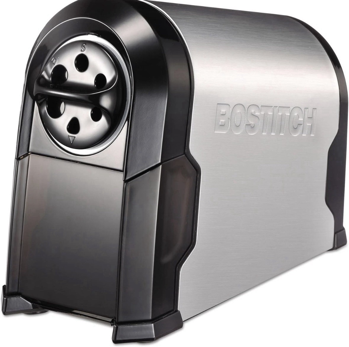 Bostitch SuperPro Glow Commercial Electric Pencil Sharpener, Black – Classroom