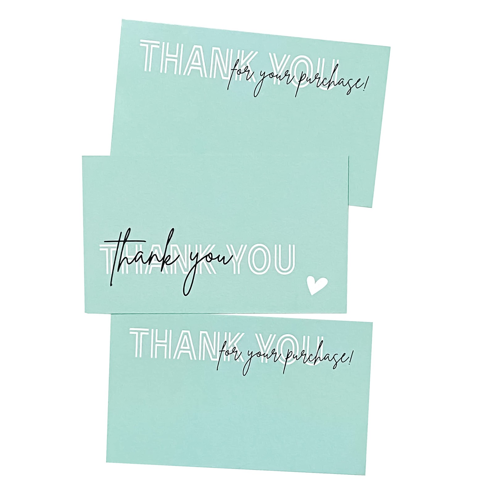 Thank you for your purchase Cards client appreciation business Cards Package …