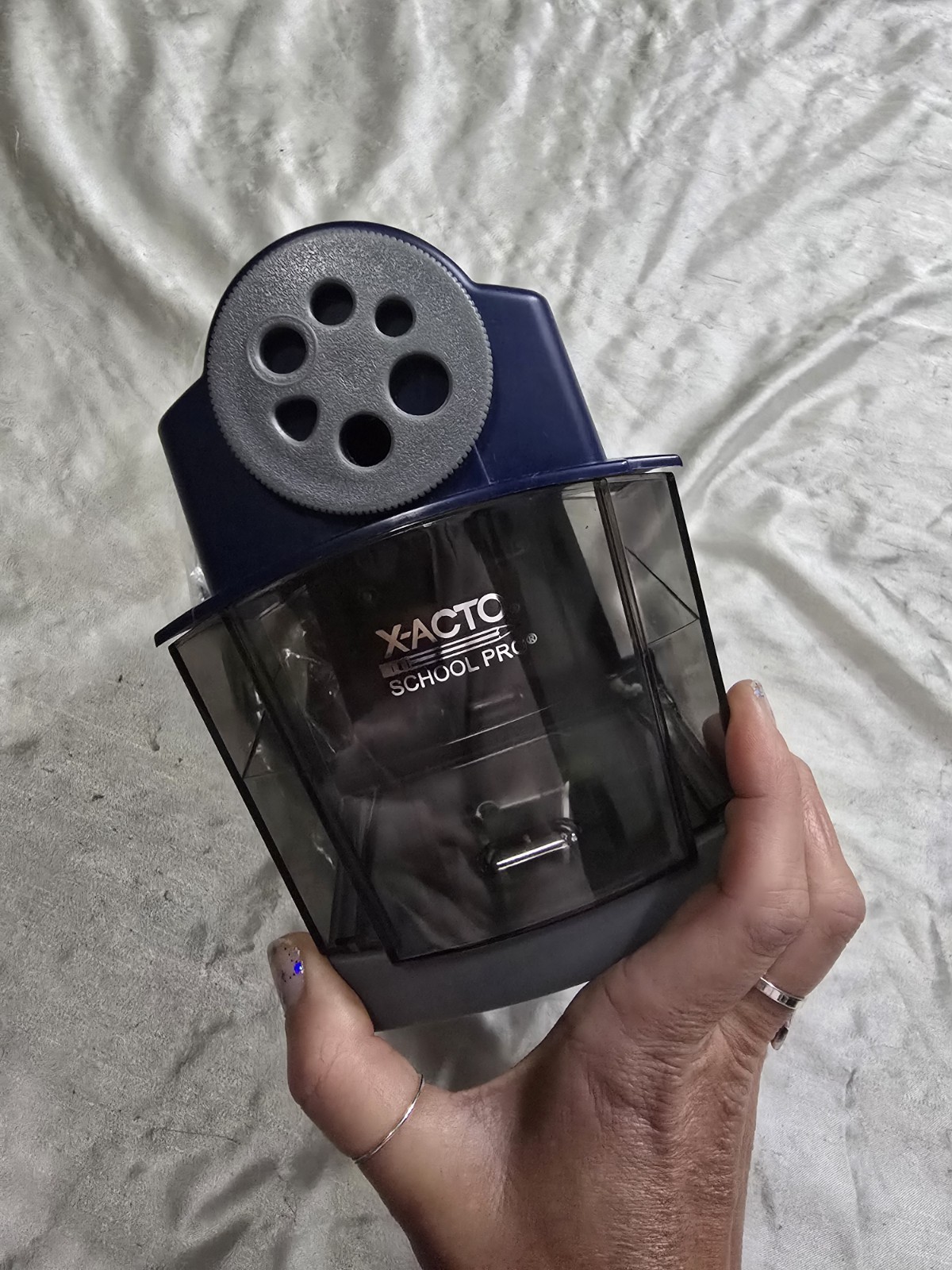 X-ACTO School Pro Electric Pencil Sharpener Model 167X Heavy Duty 6 Sizes