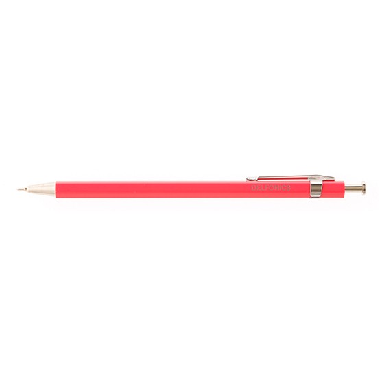 Delfonics Wood Ball Pens: 6 in. (Pink)