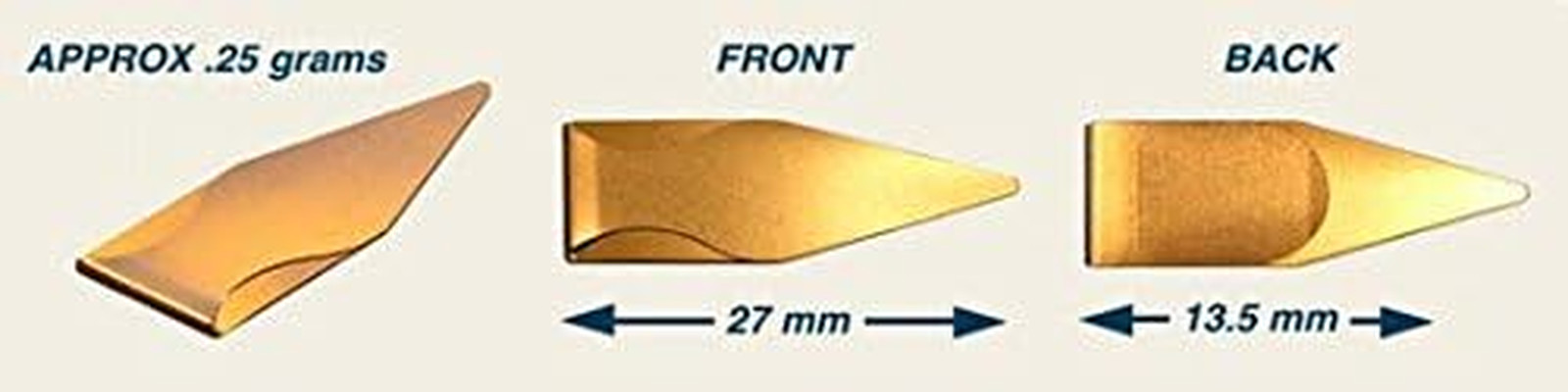 Book Darts Line Markers – 125 Count Tin Mixed Metals Bookmarkers