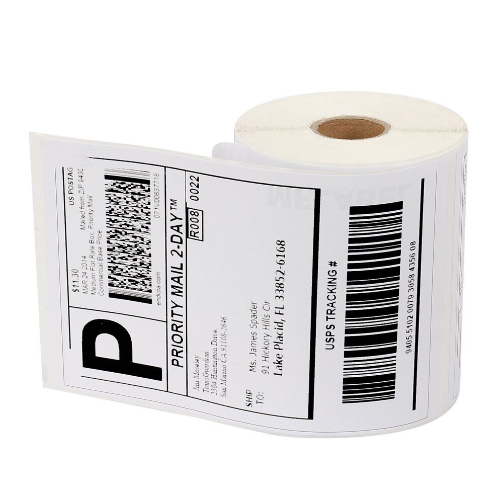 12 Rolls 4″x6″ Thermal Shipping Labels Compatible Dymo 4XL Labelwriter 1744907