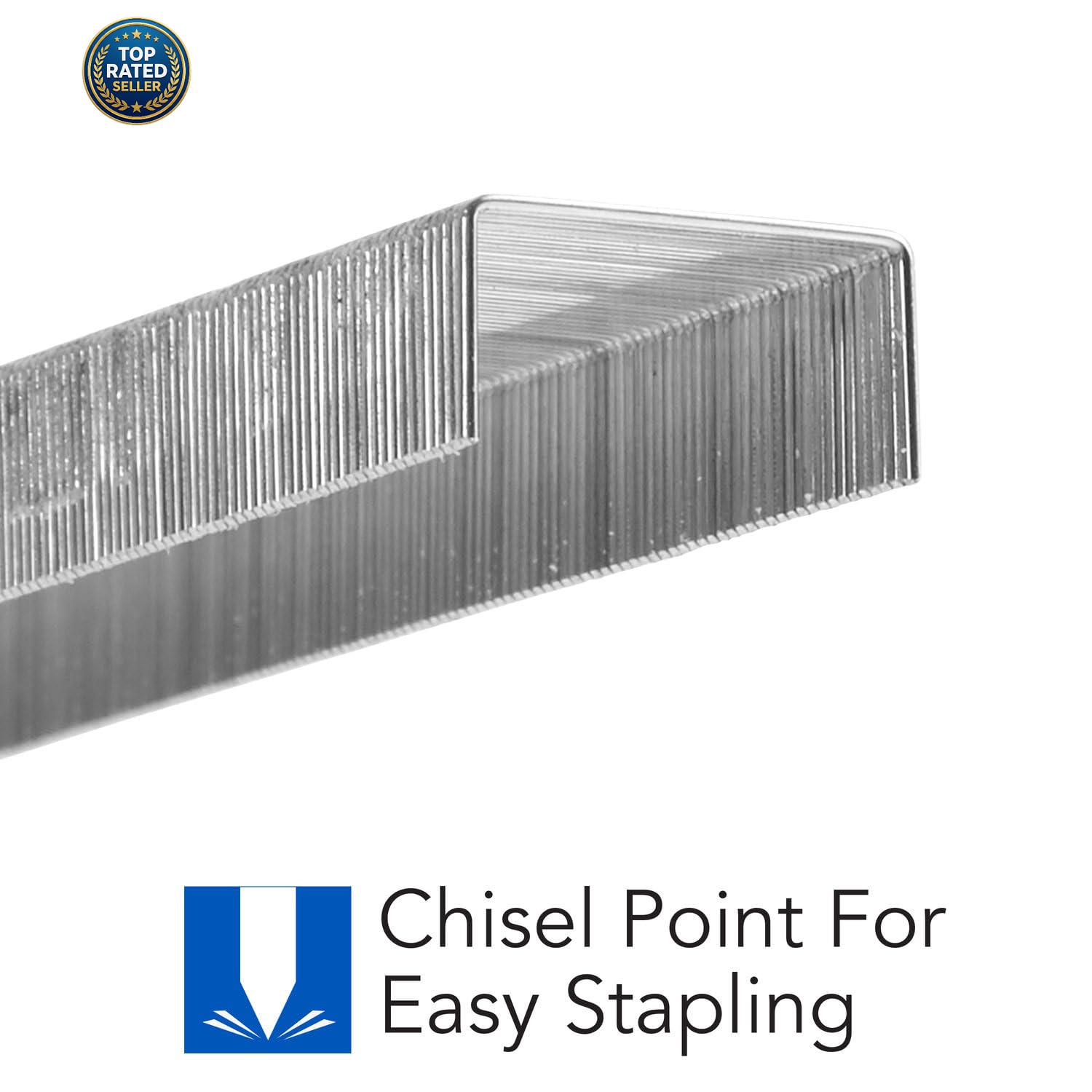 1/4 Inch Full Strip Staples 5 000 Count Standard Office Stapler Refills