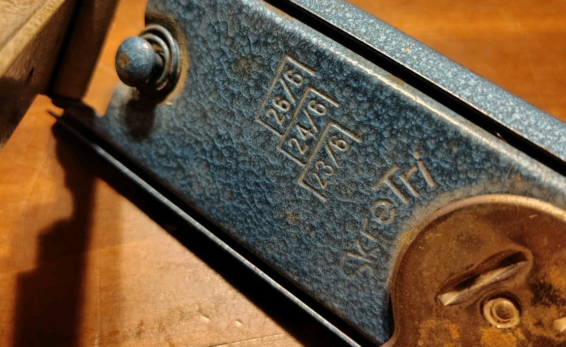 Vintage Stapler Stapler Skre Tri Office Desk Accessory 50s West Germany