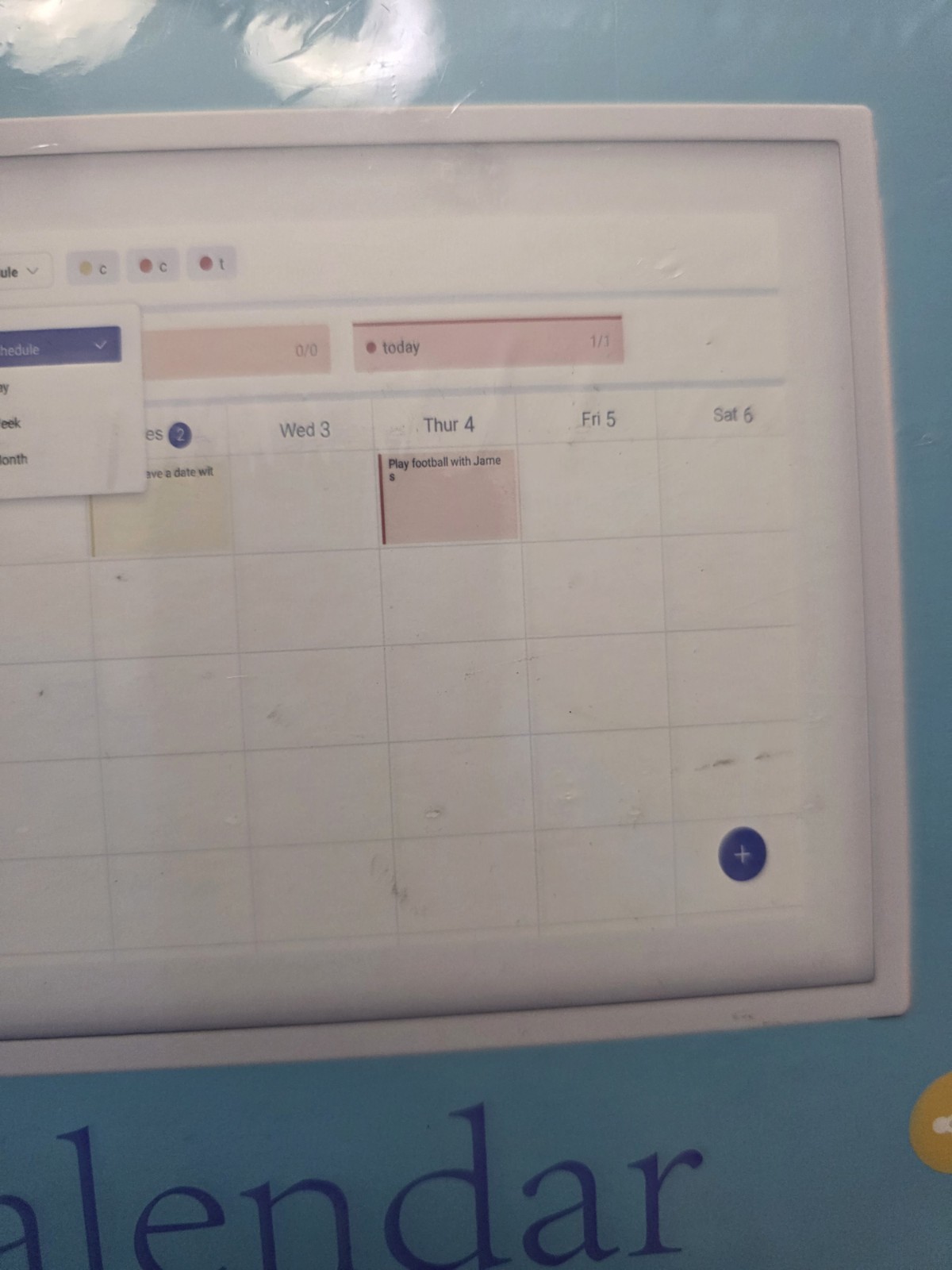 10.1 Inch Smart Digital Calendar Planner & Chore Chart,Touch Screen for Family