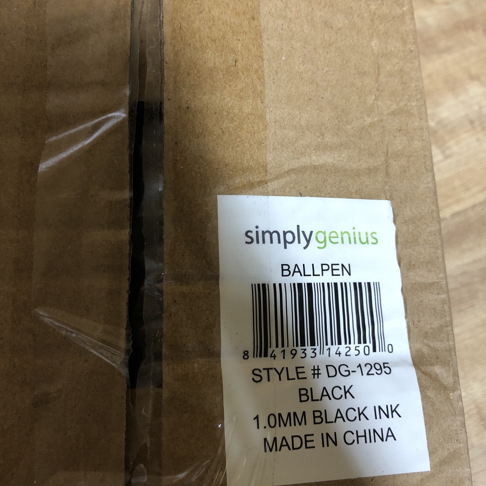 200 Simply Genius Retractable Ballpoint Ink Pens Home Office Products Supplies