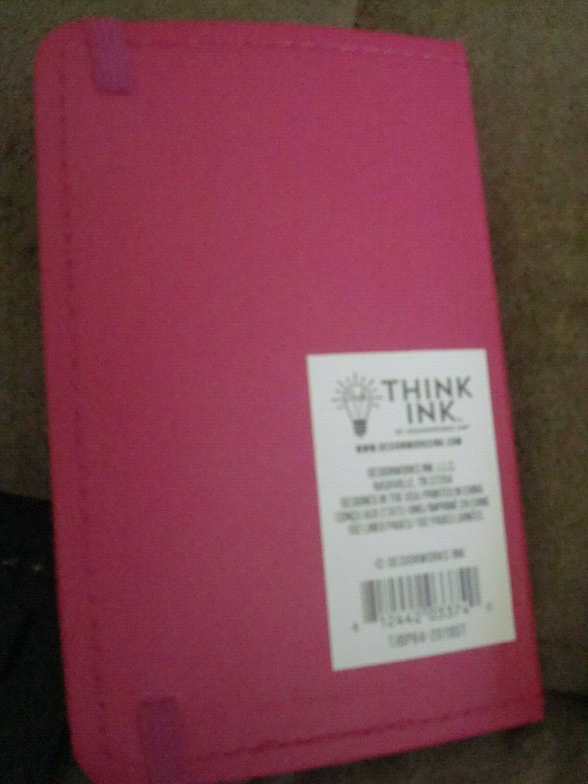 THINK INK GENUINE BONDED LEATHER JOURNAL MINI